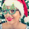 Рождественские очки, праздничные очки для вечеринок, оправа, мультяшный Санта-Клаус, снеговик, снежинка, елка, очки для лося, реквизит для фотосъемки для детей и взрослых