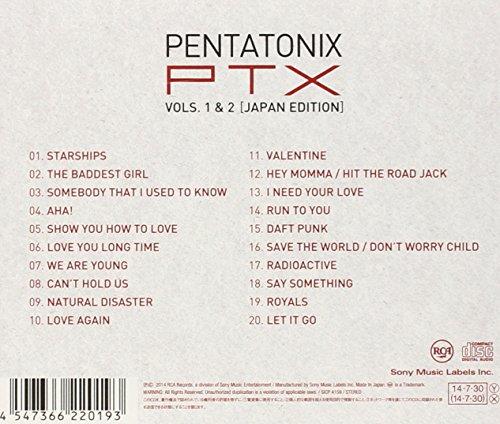 PTX тома 1 и 2 (Японское издание) (Ограниченный по времени выпуск
