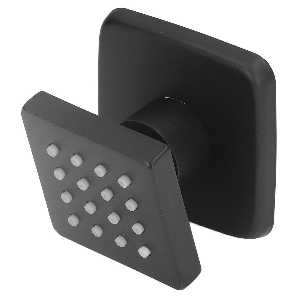 Body Spray Jets Quadrate 360 Degrees Adjustable Massage Spa Side Sprayer 16 Orifices Wall Mounted Sprayer