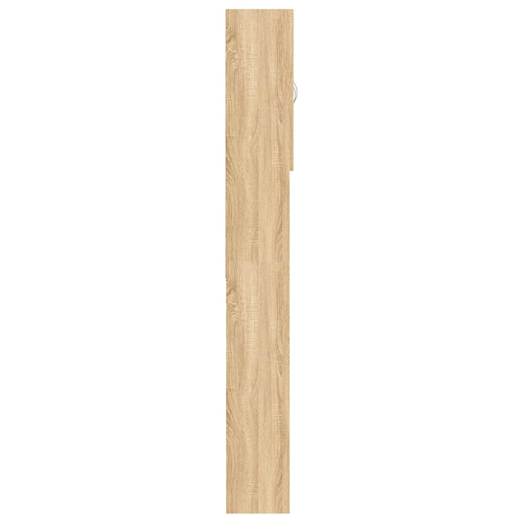 Washing Machine Cabinet in Sonoma Oak 64 x 25.5 x 190 cm