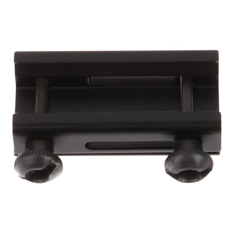 Высокое качество удлинитель планки «ласточкин хвост» от 20 мм до 14 мм, монтажная планка Пикатинни Вивер, базовый адаптер, охотничьи тактические аксессуары