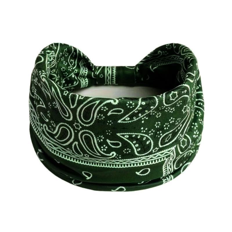 Женская повязка на голову из хлопка с принтом в стиле бохо, спортивная повязка на голову, полосатая повязка на голову, повязка на голову с широкими краями, повязка на голову для йоги, мягкая повязка для волос, комплект головного убора, повязка для волос для женщин и девочек