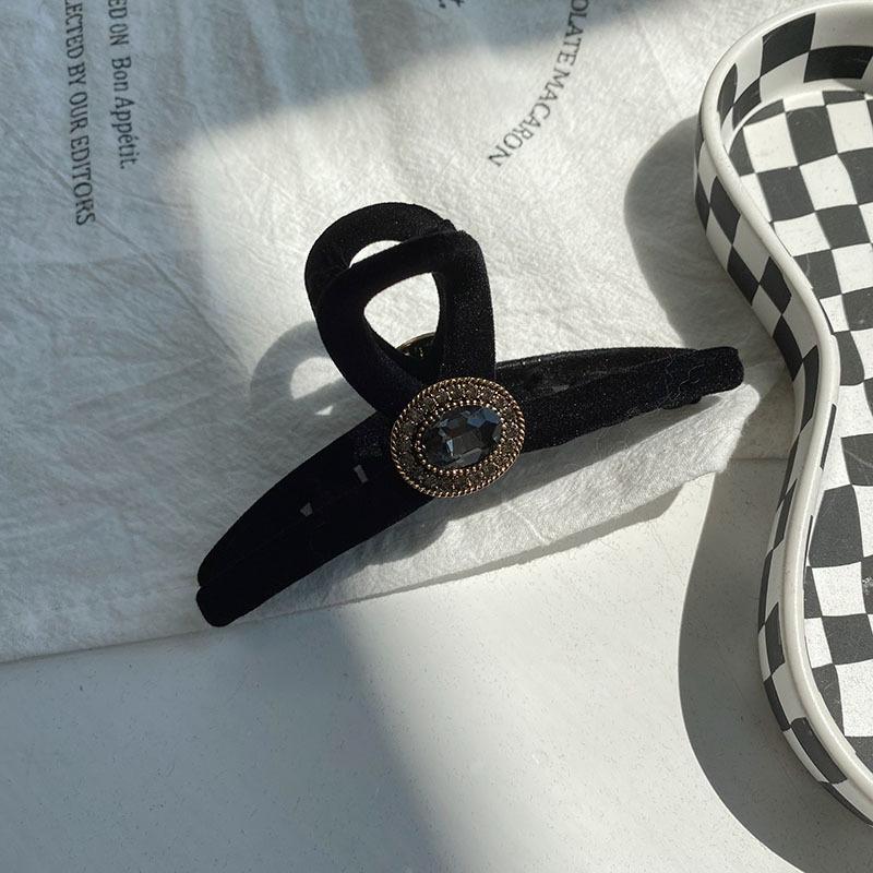 Барочные хрустальные заколки для волос, украшения для женщин, китайский бутик, головной убор, роскошные украшения для волос ручной работы с драгоценными камнями, заколки