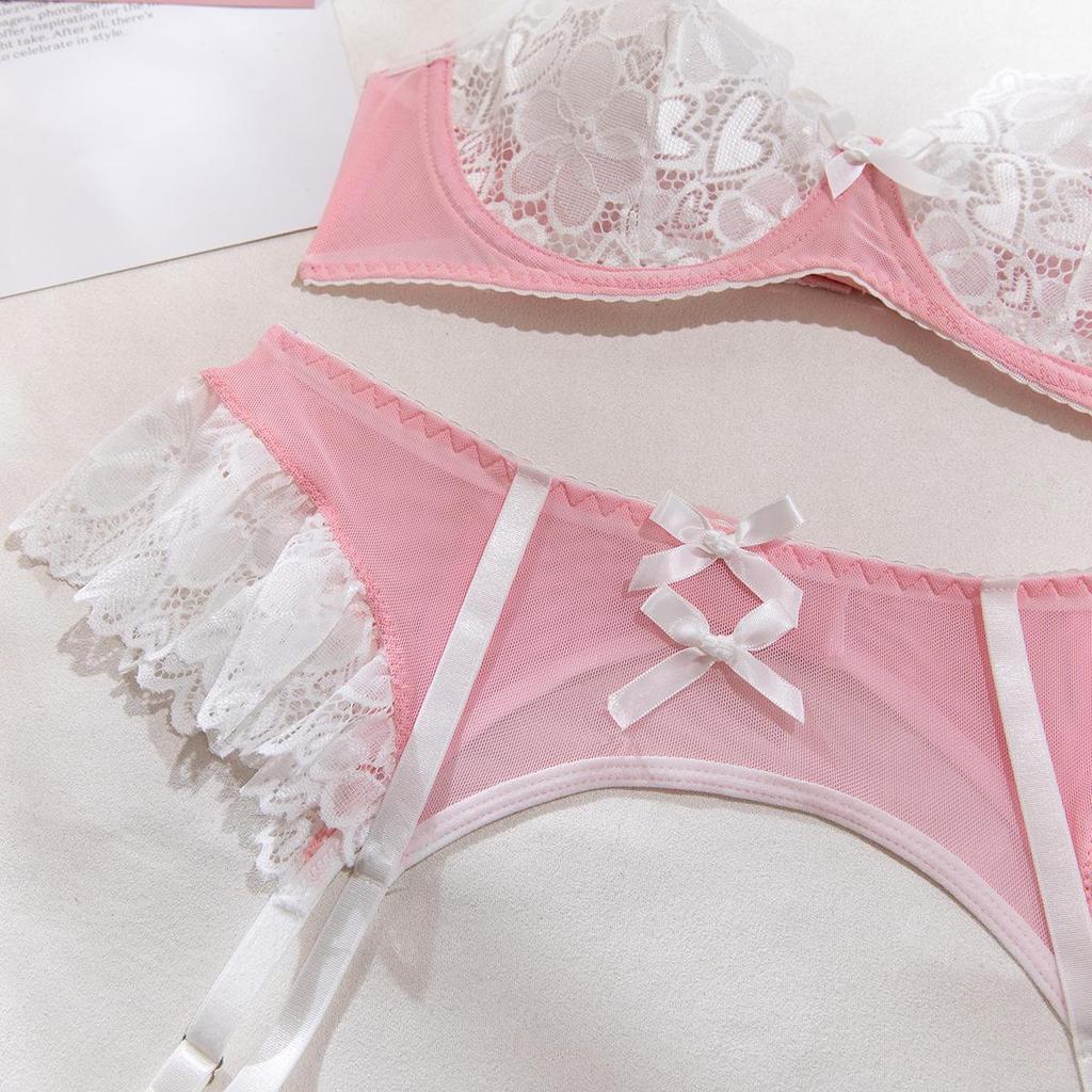 Сексуальный европейский и американский кружевной сетчатый костюм медсестры, комплект нижнего белья