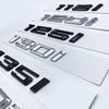 Old Font Numbers Letter 116i 118i 120i 125i 128i 130i 135i 140i Top ABS Emblem for BMW 1 Series Car Trunk Nameplate  Sticker
