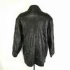 Creation Cube Leather Puffer Coat [Men’s M/Black] Full Zip Jacket(USED)