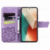 Кожаный чехол-книжка с бабочкой для Xiaomi 15T Redmi Note 14S 14 Pro Plus 5G Poco X7 M7 F7 Ultra C85 15 15C A5 13X Кошелек