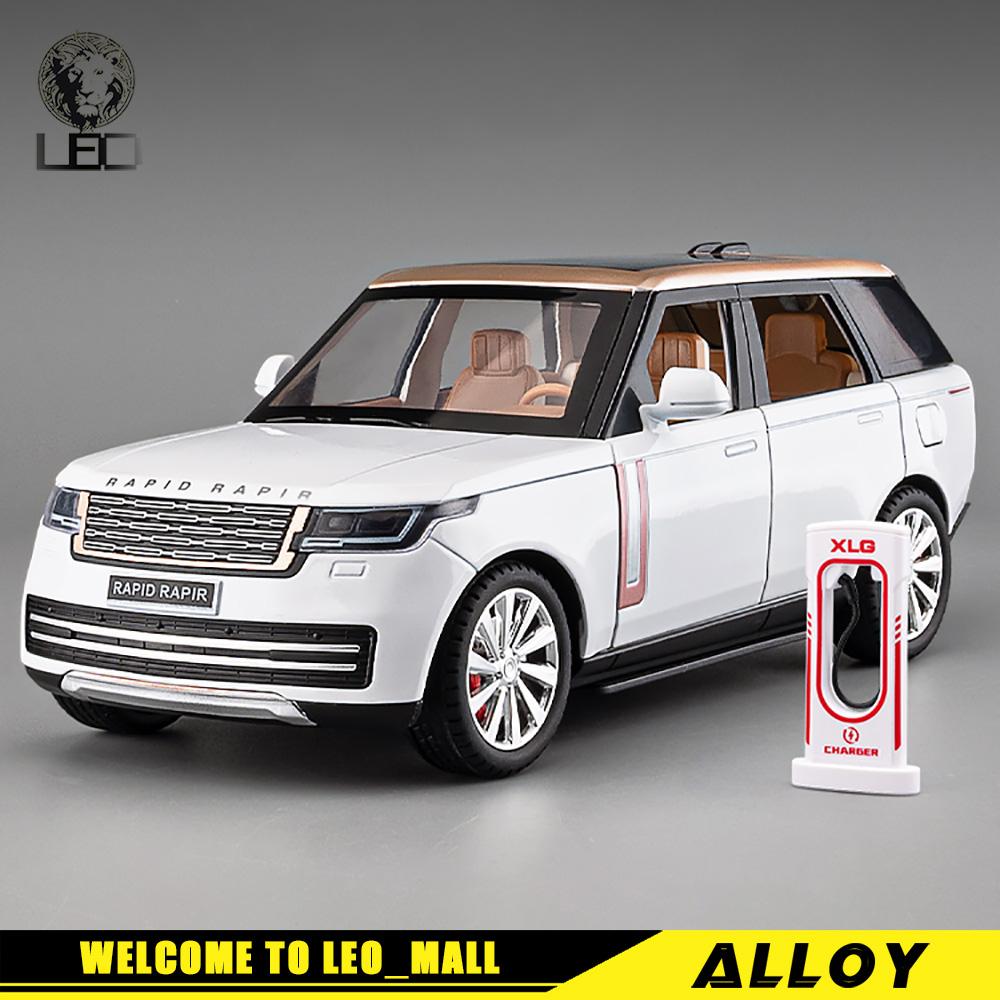 1/24 масштаб Range Rover SUV, металлический литой под давлением сплав, игрушечная модель автомобиля, грузовики для детей, игрушки, автомобили, коллекция для хобби