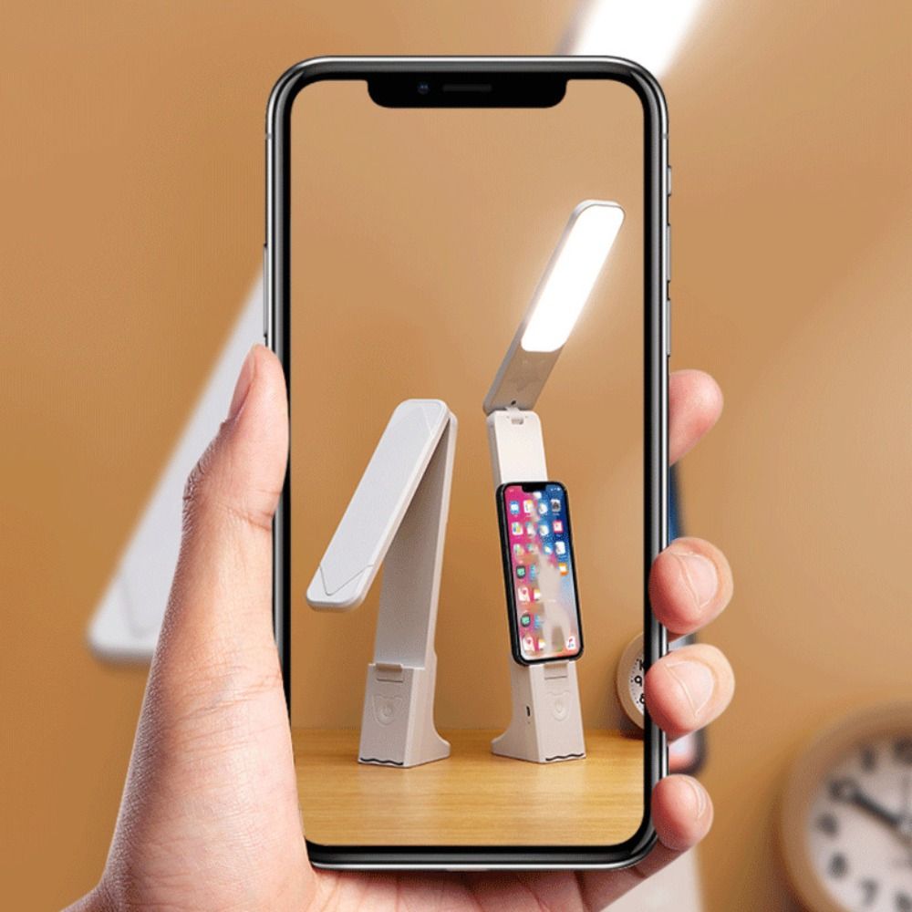 Светодиодная настольная лампа с USB-зарядкой, регулируемая под разными углами, настольный светильник, прикроватная лампа для учебы