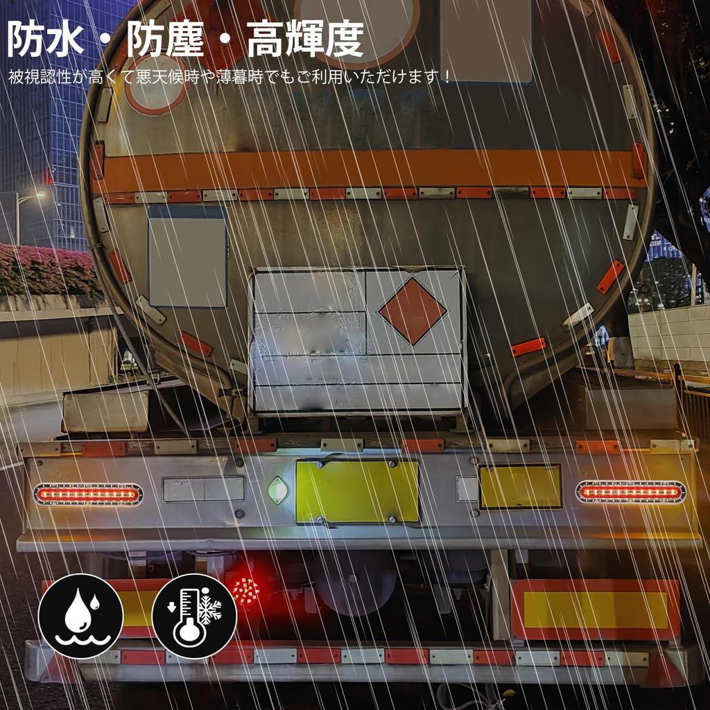 Ygmylandbb Светодиодный задний фонарь для грузовика 24 В, последовательный бегущий указатель поворота, 74 светодиода, светодиодный задний фонарь, задний комбинированный фонарь для лодок, универсальный комплект светодиодных задних фонарей