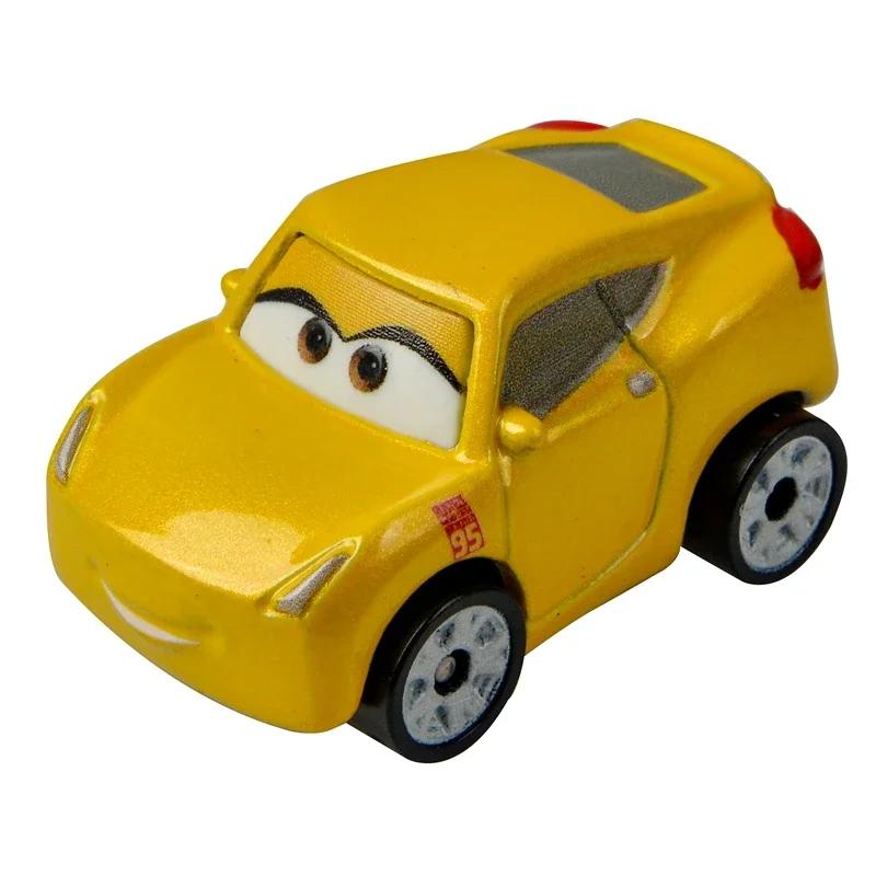 Pixar Тачки Мини Молния Маккуин Филмор Фло Рамон Красная Пожарная Машина Мэтр Луиджи 1:64 Металлическая литая машинка Игрушка для мальчика