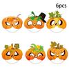Seasonal Pumpkin Mask Party Prop For Thanksgiving Home Party With Paper Design