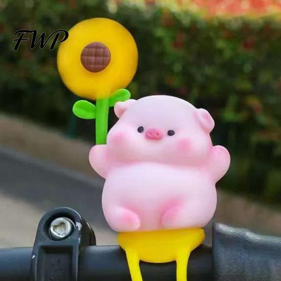 Car Interior Cute Decoration Cartoon Windmill with Soft Doll Rotary Ornament for Dashboard Macaron Color Decor Handlebar & Vent Solar/Manual Spin Fun
