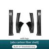 For Chery Jaecoo J7 Accessories Car Interior Decoration Welcome Pedal Car Carbon Fiber Anti-stepping Threshold Protection Strip