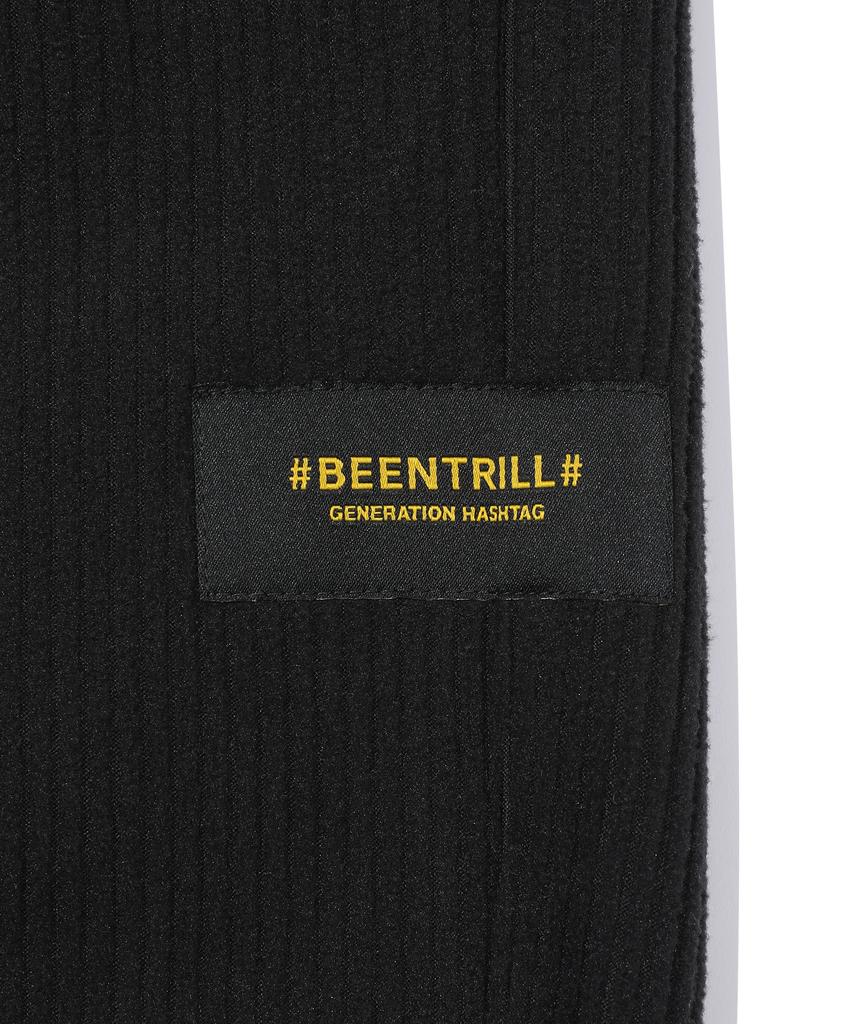 Вельветовые флисовые спортивные штаны BEENTRILL (черный)