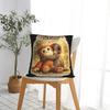 Punch Monkey Hug Stor Cute Baby Macaque Plush Toy Pillowcases Retro Trendy Pillow Case For Office Home Decor Comfy Pillow Cover