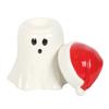 Something Different Ghost With Santa Hat Oil Burner
