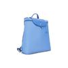 Longchamp Button Zipper Closure Nylon Backpack Women Backpack Blue 1699919P82