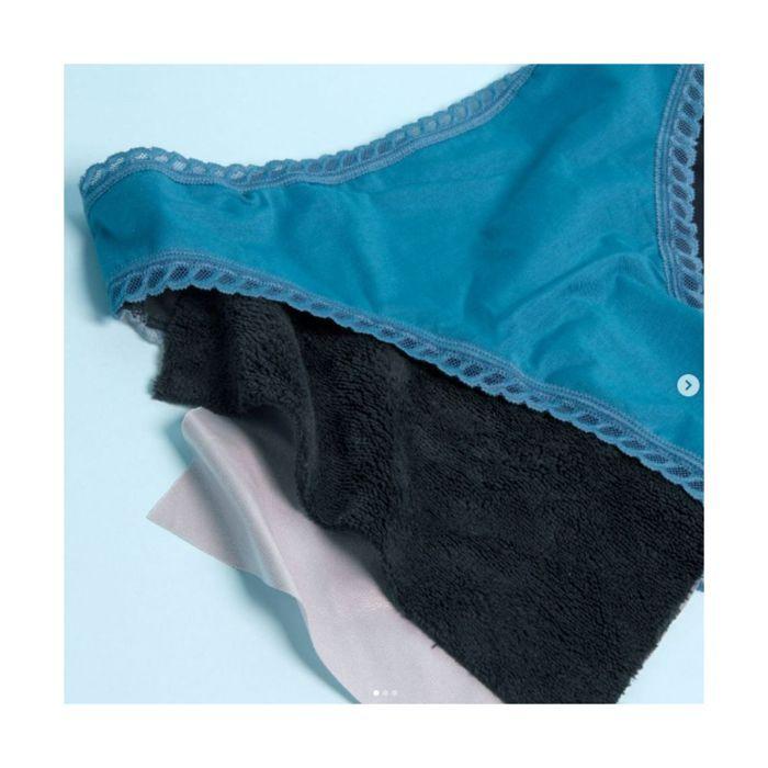 Culotte menstruelle bleue flux modéré - Taille 36