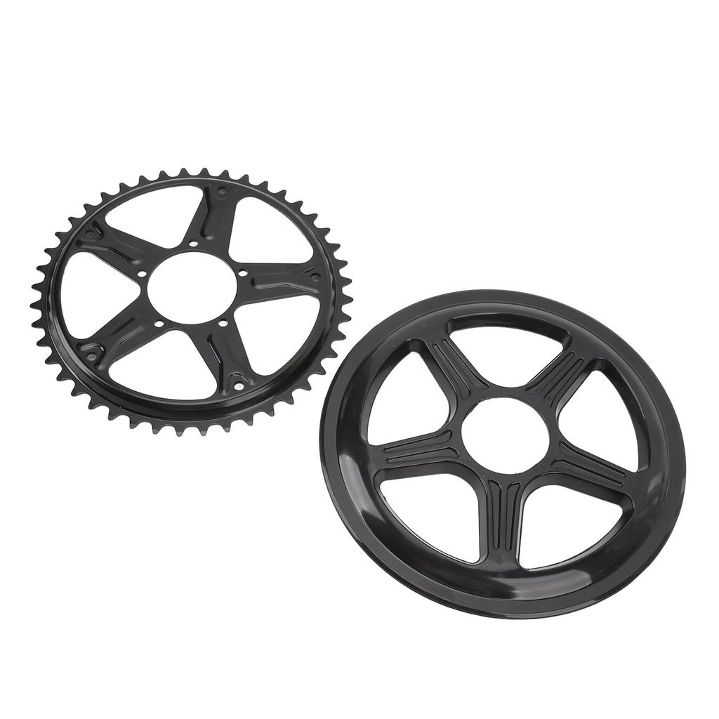 Electric Bike Chain Sprocket 44T Metal Electric Bike Chainring for BAFANG BBS01B BBS02B G340 250W 350W 500W 750W Mid