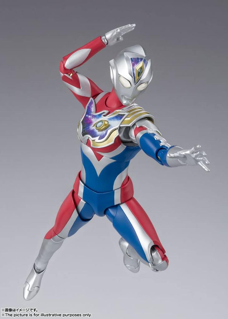 TAMASHII NATIONS Ultraman Decker Flash Type 150 мм окрашенная подвижная фигурка многоцветная SHFiguarts приблизительная. АБС и ПВХ