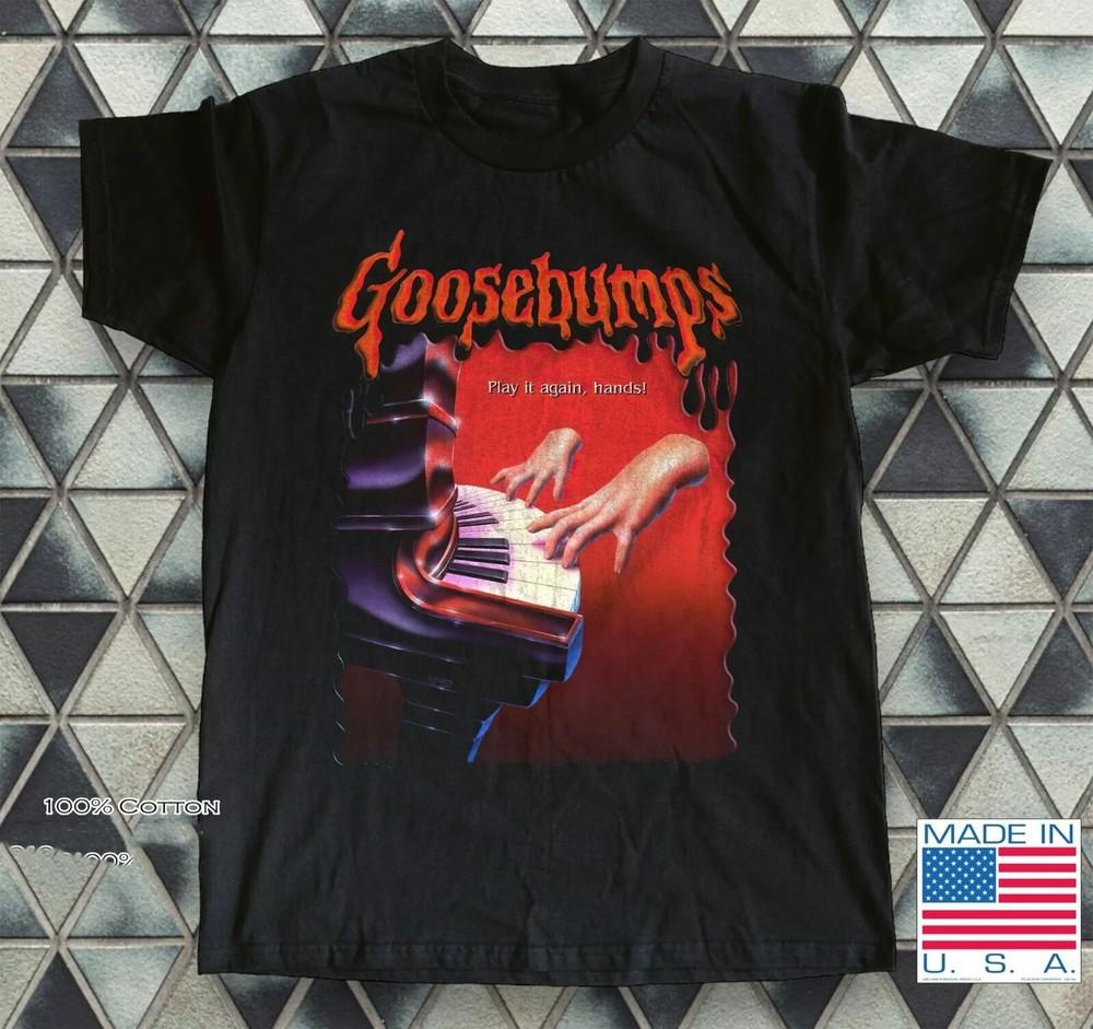 New! Goosebumps Piano Lessons Can Be Murder, Black Unisex T-shirt Size S-5XL Unisex T-Shirt