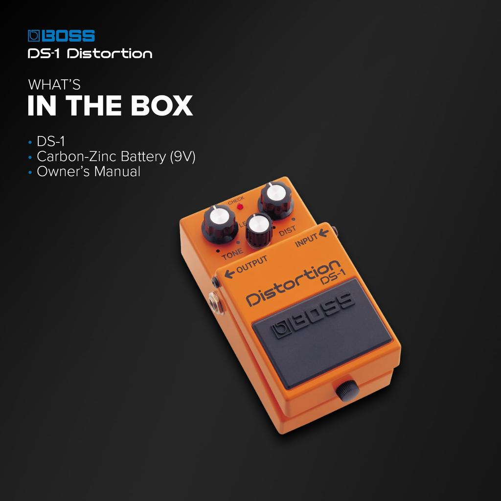 BOSS Искажение DS-1