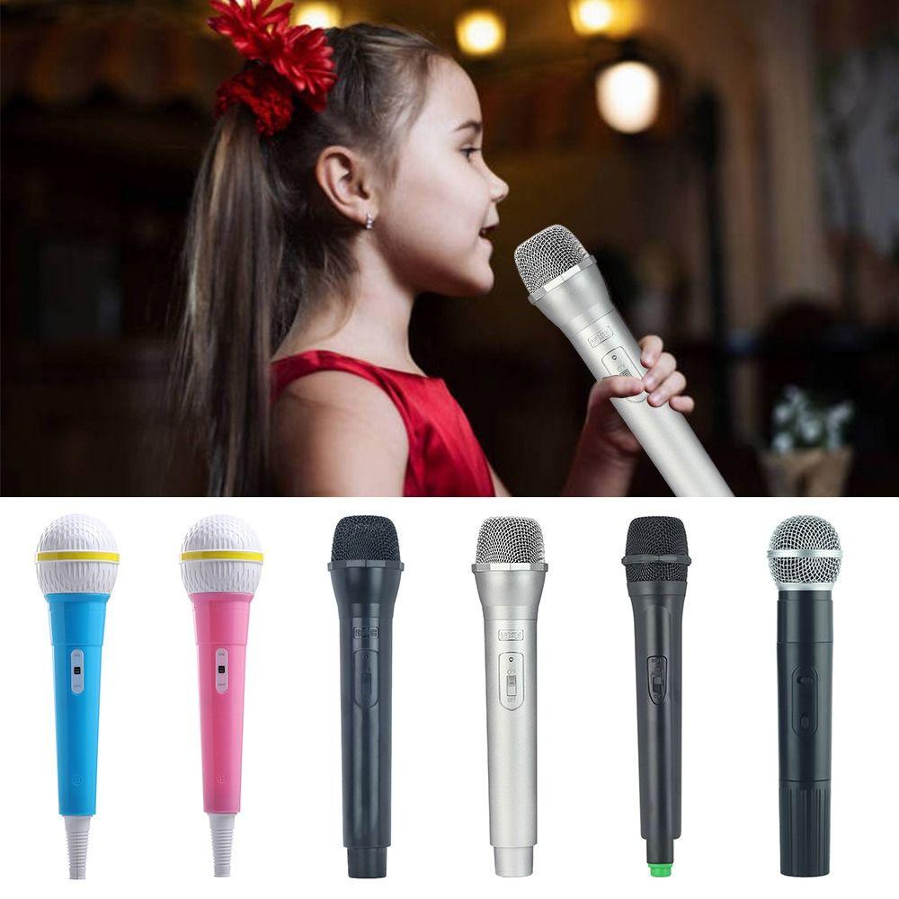 Simulate Speech Microphone Prop Karaoke Microphone Play Party Mics Toy