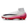 Nike Mercurial Superfly 10 Elite FG Обувь для футбола на твердом грунте, устойчивая к истиранию, унисекс, белые/красные кроссовки HJ7321-600
