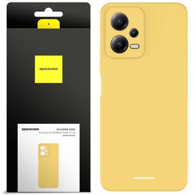 Sc Силиконовый чехол Poco X5 5G/Redmi Note 12 5G Желтый