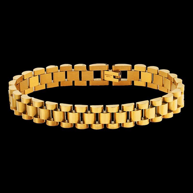 Роскошный ремешок для часов из титановой стали: Элегантный браслет унисекс для мужчин и женщин