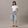 Calvin Klein Leisure sports floral letter embroidery pure cotton cotton peaked cap men and women same style couple model navy blue 4F5085G-VEK
