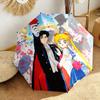 Japanese style Cute cartoon theme Sailor Moon Tsukino Usagi cartoon Umbrella Portable Home Essential Travel Outdoor Iron Multi functional Umbrella B1