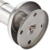 Stainless Steel Partition Hardware Heavy Partition Bracket Secure Support Foot  Bathroom
