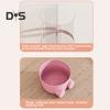 Transparent Vertical Toy Organizer Doll Storage Bucket Large Capacity Dustproof Easy To Install Vertical Stuffed Animal Storage Tube