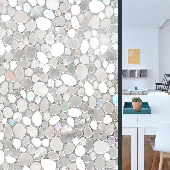 Пленка для конфиденциальности окон Yousheng Декоративная матовая Статическая адгезия Съемная Многоразовая Дом Офис Ванная Комната УФ Защита от солнца Стеклянная наклейка Покрытие