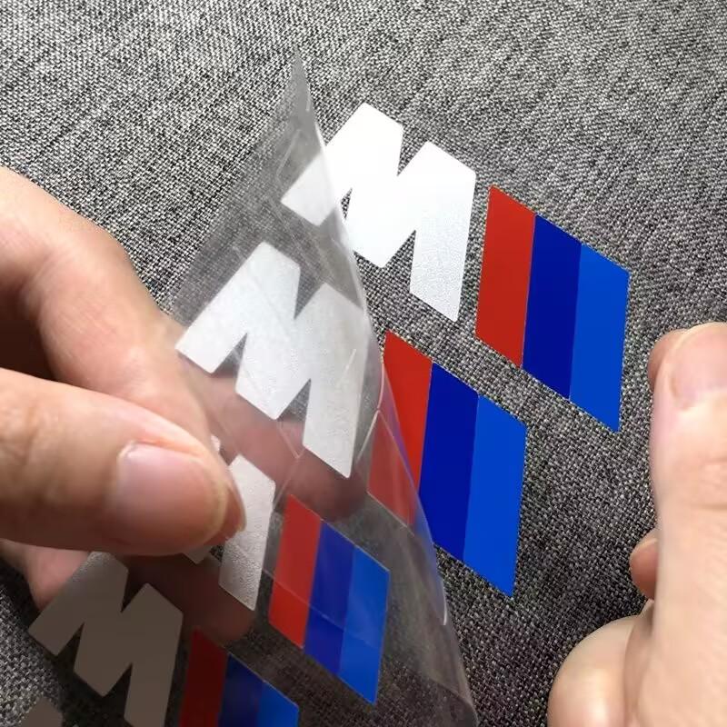 HVDS5 6pcs Car Brake Caliper Sticker Heat Resistant Decals for BMW E93 F10 F20 F30 F40 F15 F25 F26 F31 F49 F86 M3 M5 X3 G20 G30