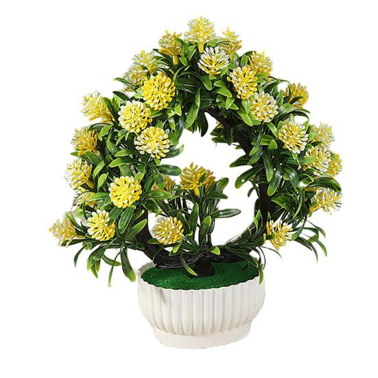 Красивая имитация горшечных растений. Реалистичная четкая текстура. Создает жизненную силу.