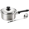 Wahei Freiz EM-8120 Saucepan, 18cm, with Ladle, Made In Japan, Tsubame-san, Induction Compatible