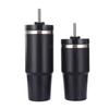 Travel Tumbler Cup Stainless Steel with Straw Lid Keep Warm and Cold Coffee Mug for Home Office