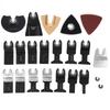 26pcs Universal Oscillating Saw Blades HighCarbon Steel Cutting Polishing Multitool for Wood
