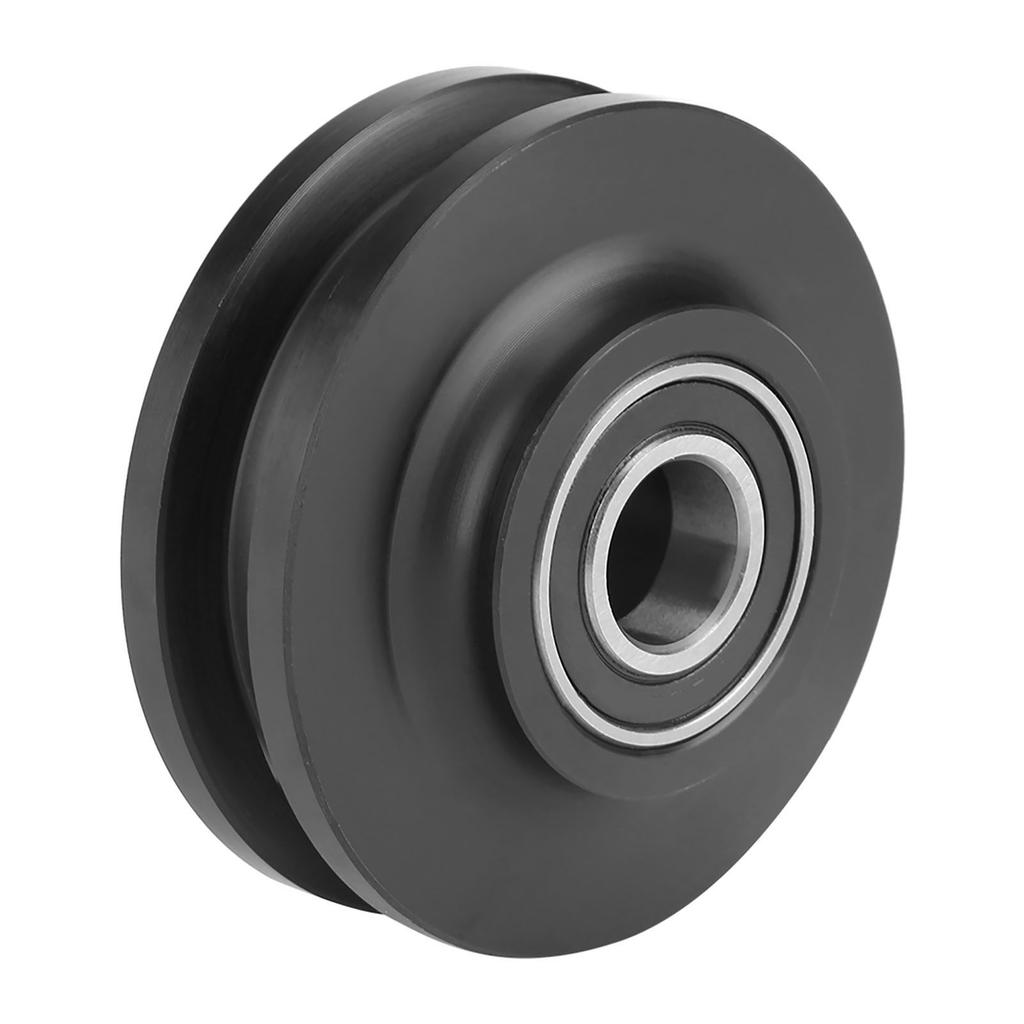 2Pcs Sliding Barn Door Wheel Closet Hardware Roller Cabinet Window Pulley Home Use