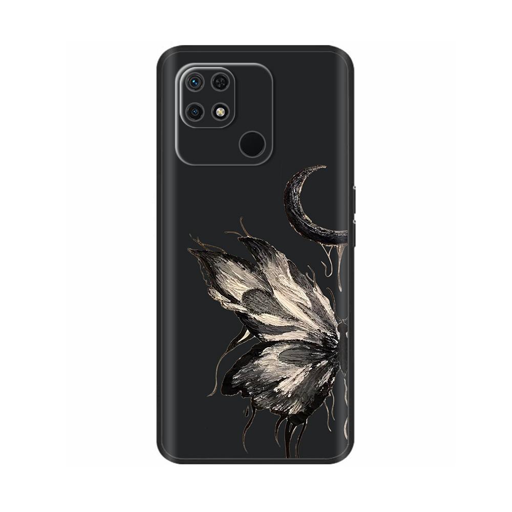 Чехол для Redmi 10C Милый мультяшный Мягкий Жидкий Силиконовый Корпус Телефона Для Xiaomi Redmi 10C Задняя Крышка redmi10C 10 C Чехлы Fundas