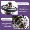 BT-Engine Thermostat Fit For Express Sierra GMC 5.3L 6.0L Cadillac Replace 131160 89018168
