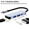 5 In 1 USB C Hub HDMI Adapter USB 3 0 Ports for Laptop Monitor Projection Multi Port Type C Dock