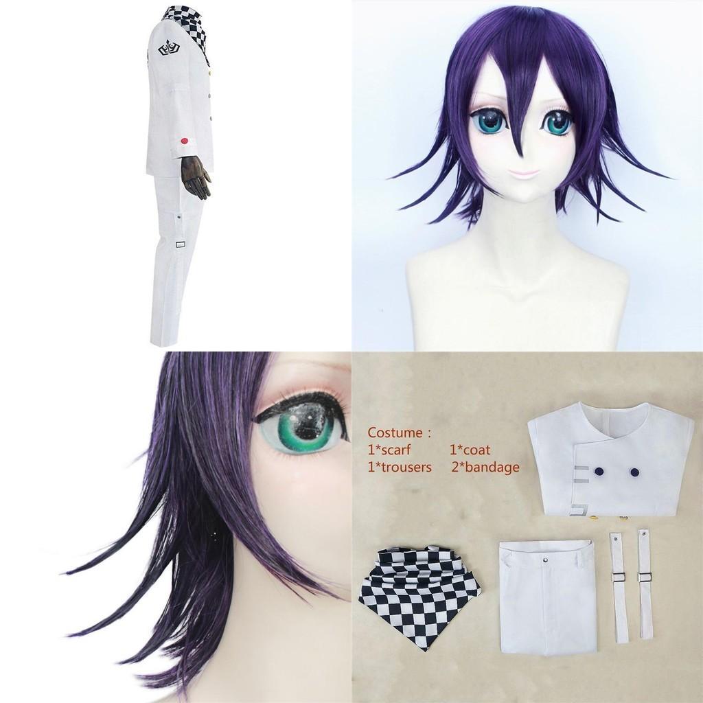 Премиальный полиэстер Danganronpa V3 Ouma Kokichi Косплей Униформа Полный Комплект