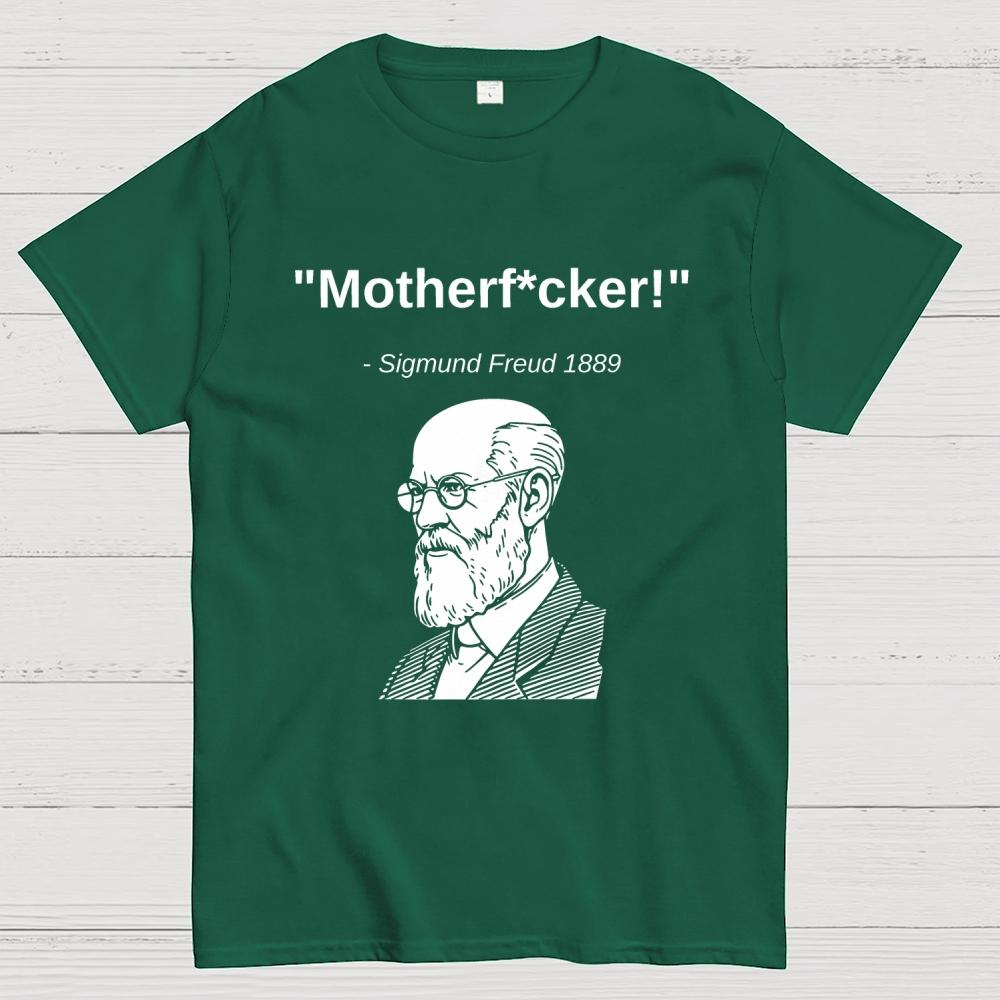 Funny History Sigmund Freud Quote Unisex 100% Cotton Summer Casual Cool Loose T-Shirt