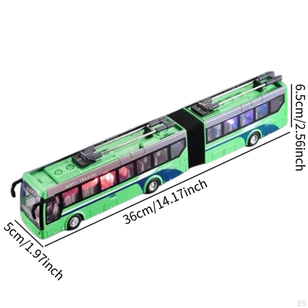 Радиоуправляемый автобус с электронными транспортными средствами для детей 3, 4, 5, 6 лет, подарок