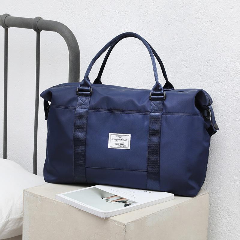 Hand-held Luggage Bags with Dry and Wet Separation, Fitness Exercise Bags, Large-capacity Travel Bags for Business Trips, and Folding Travel Bags