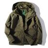 ECWCS PARKA Eco Wax Parka Military Jacket Water Repellent Men's (Olive Drab, M)